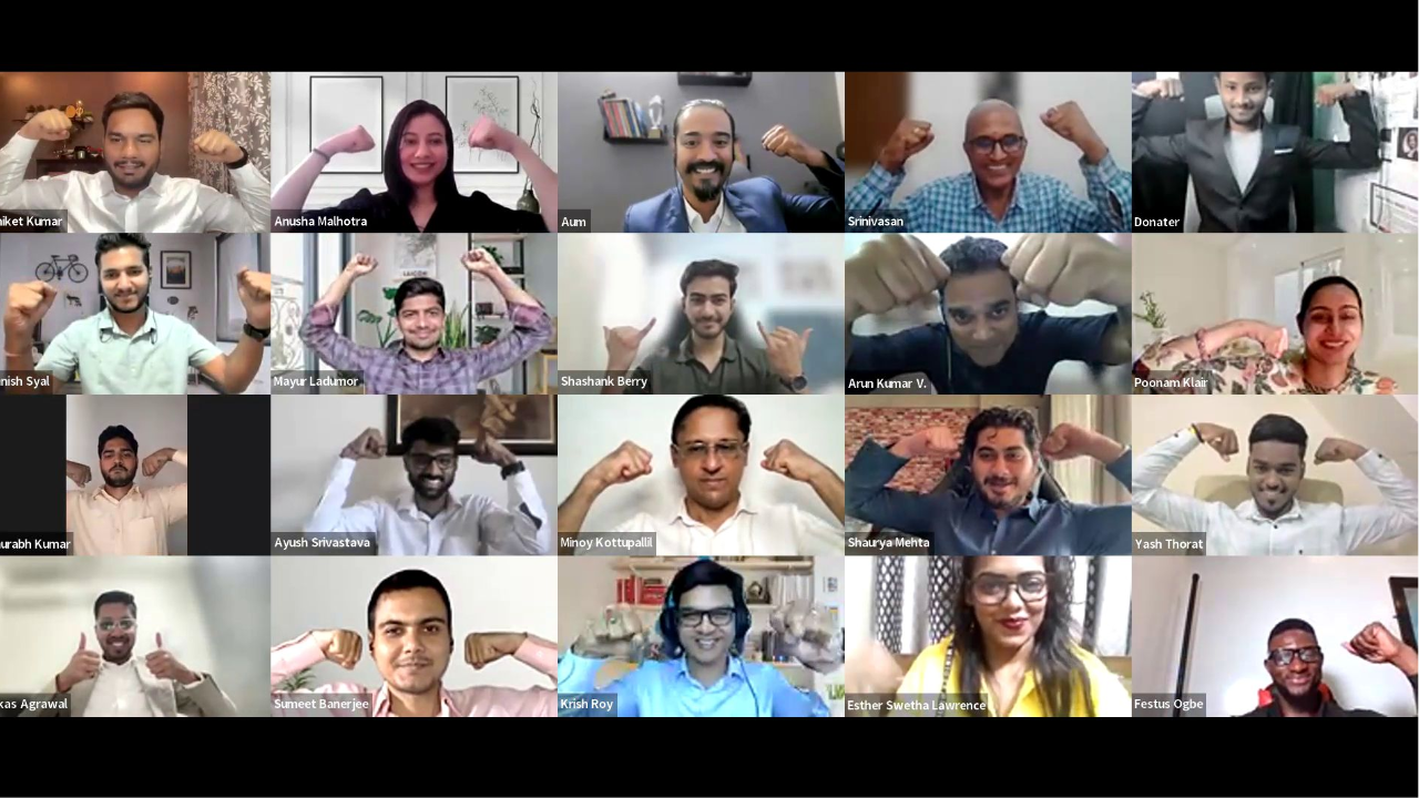 Live online sales training cohort